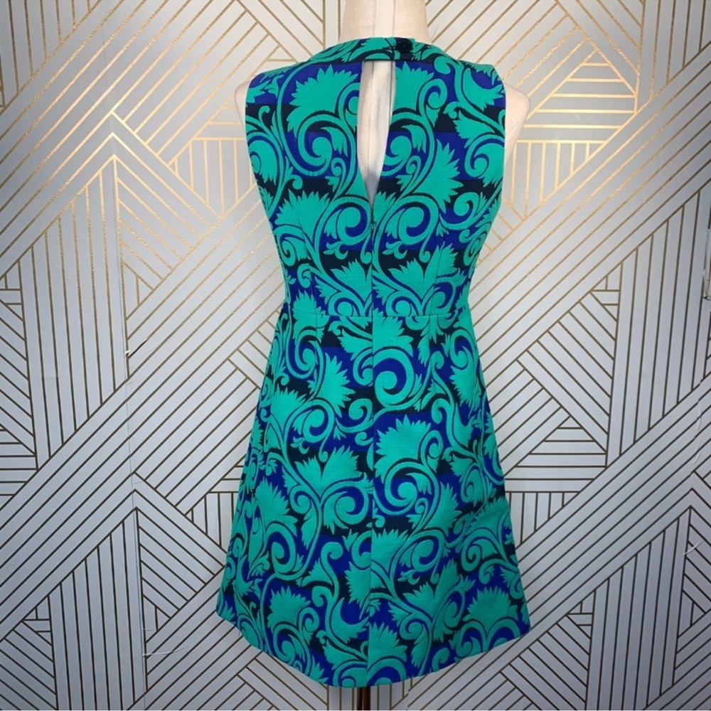 Beautiful J-crew jacquard patterned dress. - Picture 6 of 6